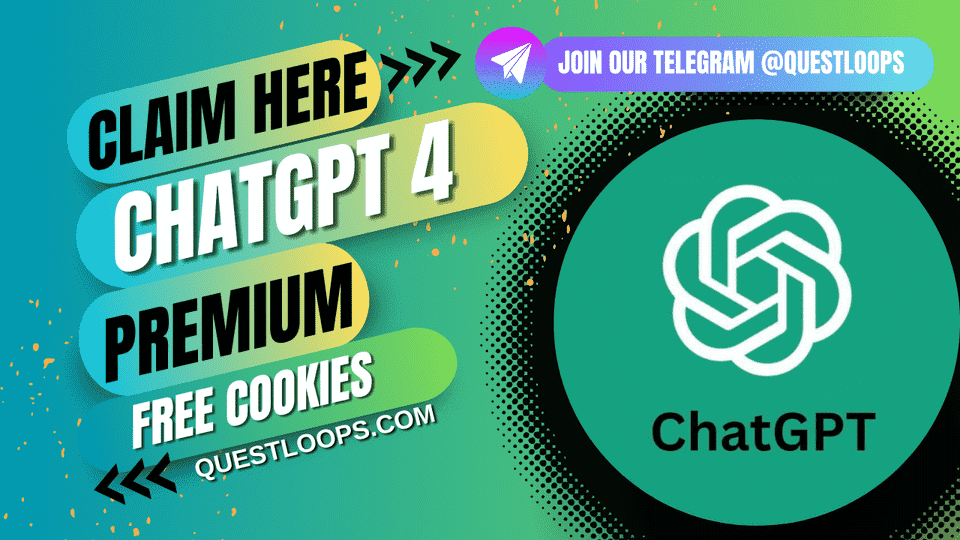 ChatGPT 4 Premium Cookies Free 2024