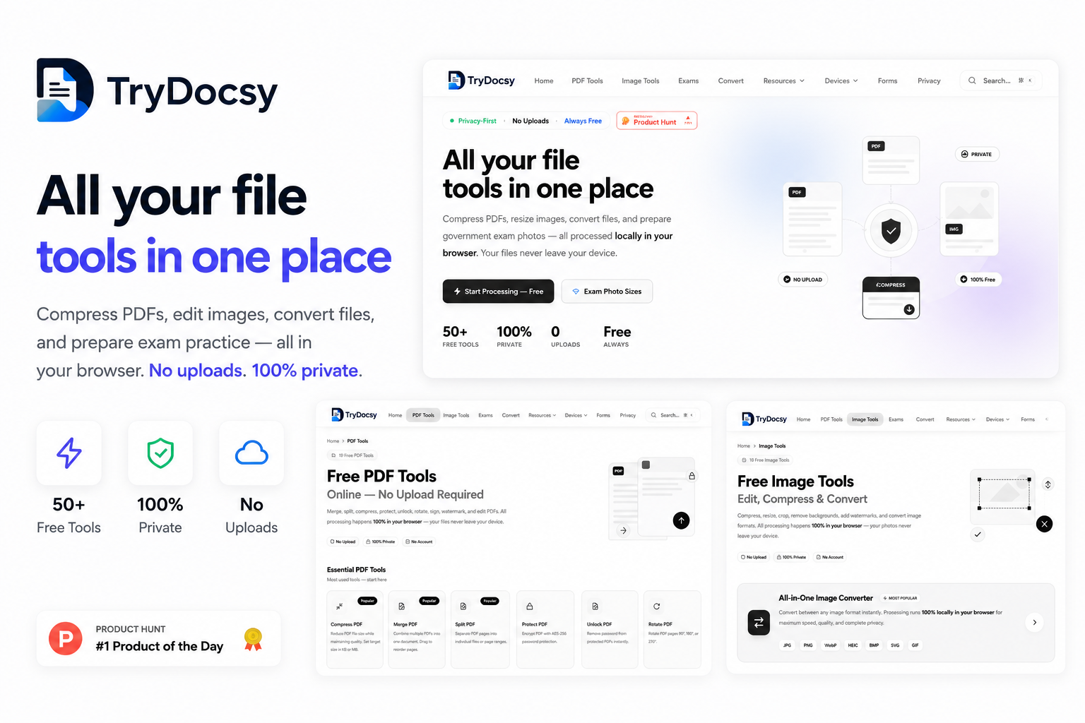 TryDocsy Review: Free Online PDF Tools That Actually Respect Your Privacy